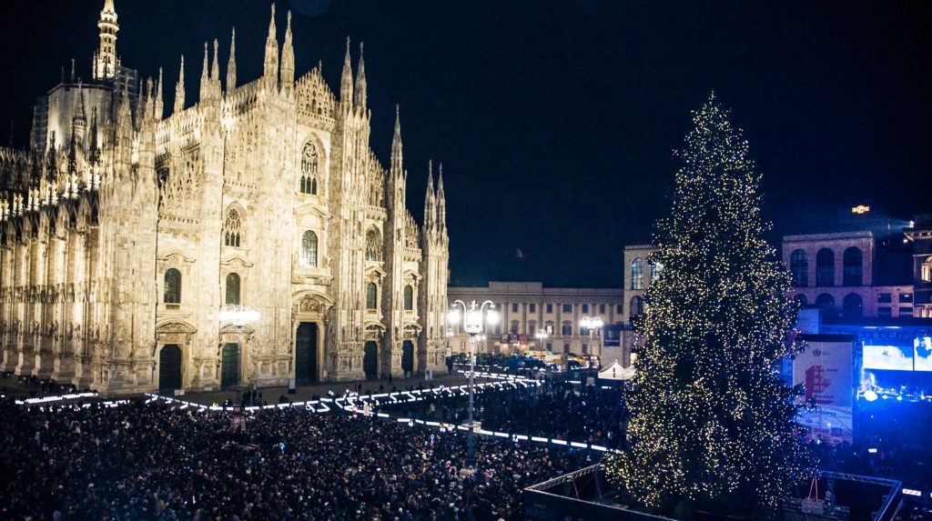 Milan celebrates the New Years Eve three times a year!